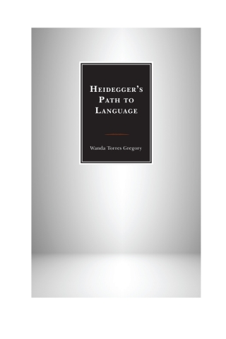 Cover image: Heidegger's Path to Language 1st edition 9781498527040
