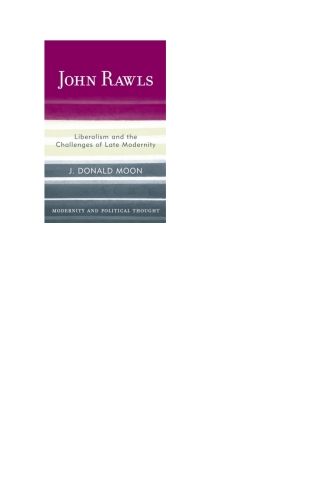 Imagen de portada: John Rawls 1st edition 9781442238275