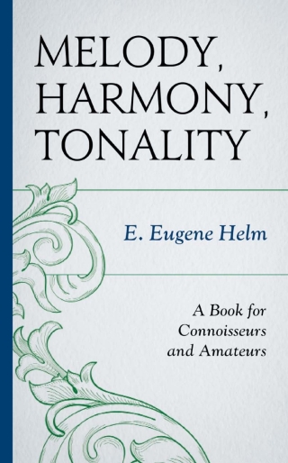 Cover image: Melody, Harmony, Tonality 1st edition 9780810886391