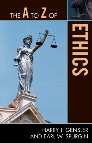 Imagen de portada: The A to Z of Ethics 1st edition 9780810875883
