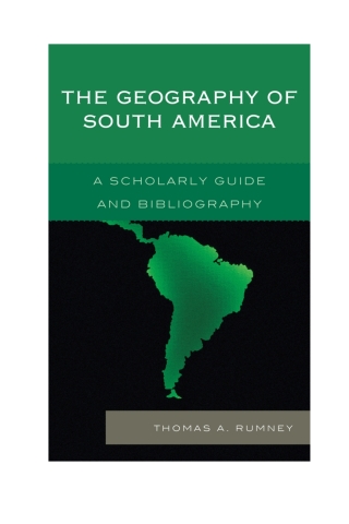 Cover image: The Geography of South America 1st edition 9780810886346