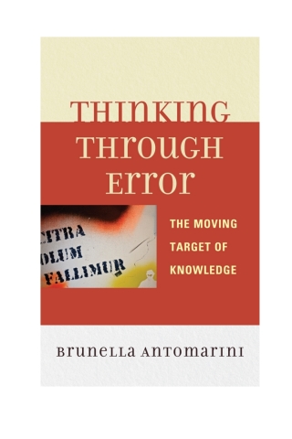 Imagen de portada: Thinking through Error 1st edition 9780739167168