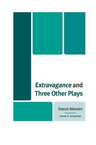 Cover image: Extravagance and Three Other Plays 1st edition 9781611495454