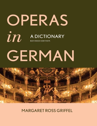 Omslagafbeelding: Operas in German: A Dictionary 1st edition