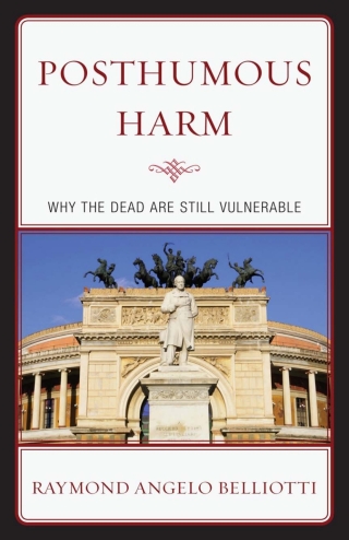 Imagen de portada: Posthumous Harm 1st edition 9780739185995