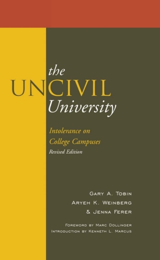 Imagen de portada: The UnCivil University 1st edition 9780739132678