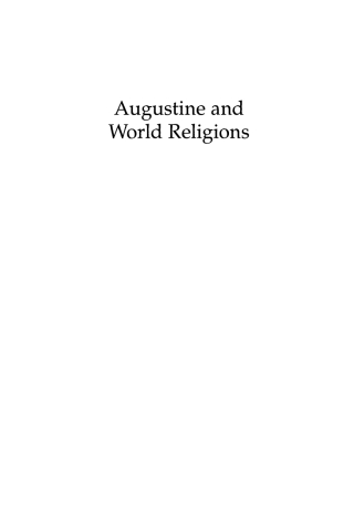 Cover image: Augustine and World Religions 1st edition 9780739125793