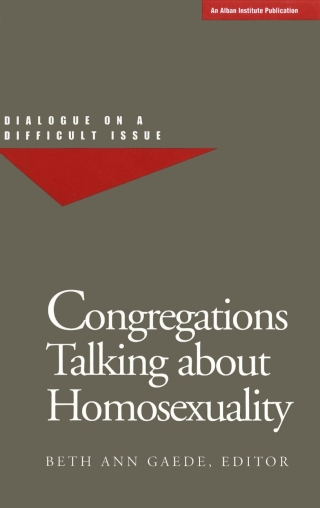 Imagen de portada: Congregations Talking about Homosexuality 1st edition 9781566991988
