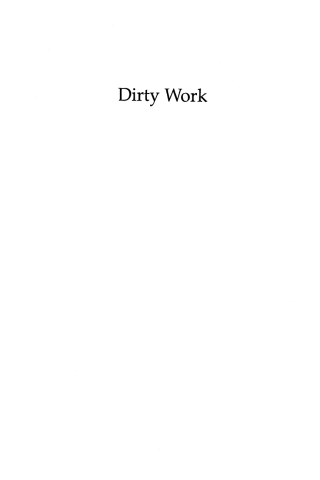 Titelbild: Dirty Work 1st edition 9780739117248