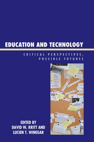 Imagen de portada: Education and Technology 1st edition 9780739113721