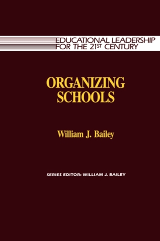 Imagen de portada: Organizing Schools 1st edition 9781566764865