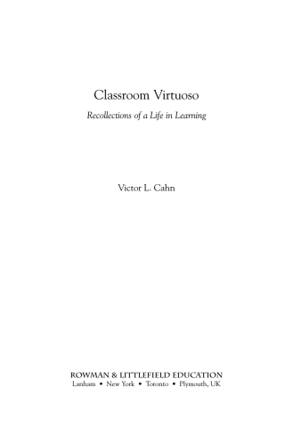 Cover image: Classroom Virtuoso 1st edition 9781607090052