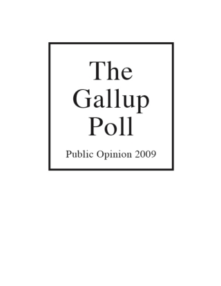 Cover image: The Gallup Poll 1st edition 9781442205192