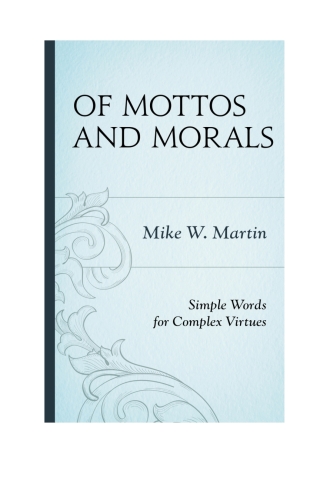 Cover image: Of Mottos and Morals 1st edition 9781442221291