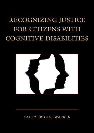 Cover image: Recognizing Justice for Citizens with Cognitive Disabilities 1st edition 9781498509657
