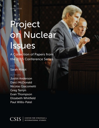 Imagen de portada: Project on Nuclear Issues 1st edition 9781442259454
