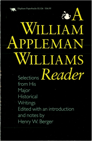 Cover image: A William Appleman Williams Reader 1st edition 9781566630023