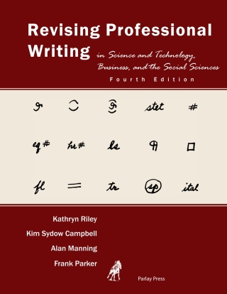 Cover image: Revising Professional Writing: In Science and Technology, Business, and the Social Sciences 4th edition 978097671809X