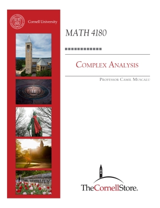 Cover image: Complex Analysis 1st edition 9798331659394
