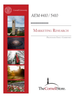 Cover image: Marketing Research 1st edition 9798331665166