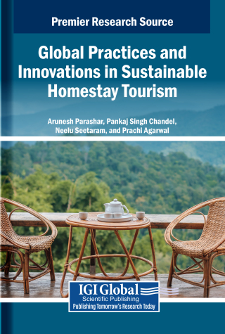 Cover image: Global Practices and Innovations in Sustainable Homestay Tourism 9798337304274