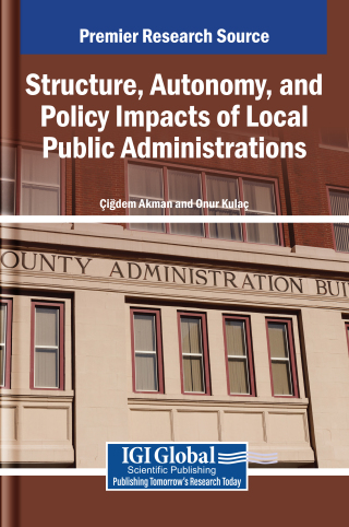 Cover image: Structure, Autonomy, and Policy Impacts of Local Public Administrations 9798337355764