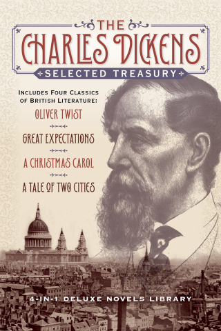 Cover image: The Charles Dickens Selected Treasury (Includes Four Classics of British Literature, Oliver Twist, Great Expectations, A Christmas Carol, A Tale of Two Cities) 9798350502169