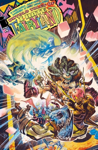 表紙画像: UNBELIEVABLE UNFORTUNATELY MOSTLY UNREADABLE AND NEARLY UNPUBLISHABLE UNTOLD TALES OF I HATE FAIRYLAND #4 9798368805801