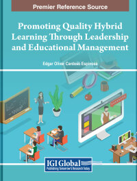 Cover image: Promoting Quality Hybrid Learning Through Leadership and Educational Management 9798369300947