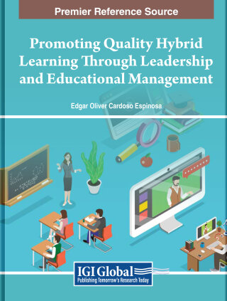 Titelbild: Promoting Quality Hybrid Learning Through Leadership and Educational Management 9798369300947