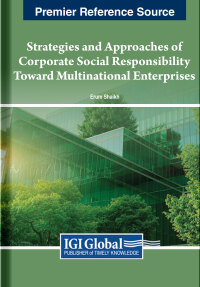 Cover image: Strategies and Approaches of Corporate Social Responsibility Toward Multinational Enterprises 9798369303634