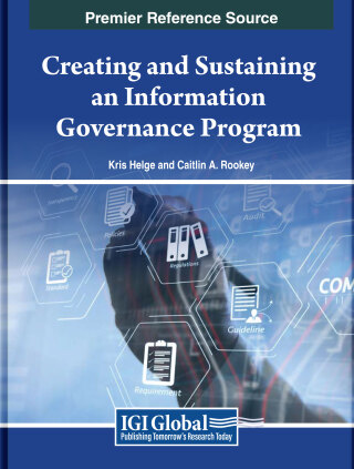 Imagen de portada: Creating and Sustaining an Information Governance Program 9798369304723