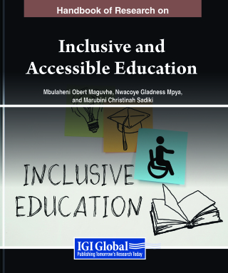 Cover image: Handbook of Research on Inclusive and Accessible Education 9798369311479