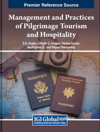 Cover image: Management and Practices of Pilgrimage Tourism and Hospitality 9798369314142