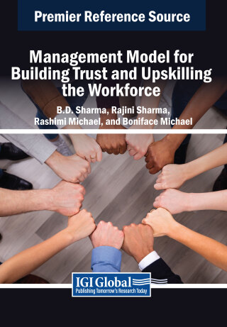 Cover image: Management Model for Building Trust and Upskilling the Workforce 9798369314432
