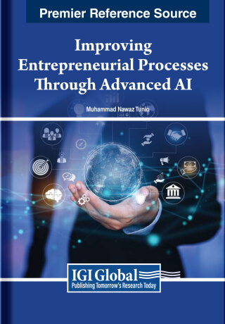 Cover image: Improving Entrepreneurial Processes Through Advanced AI 9798369314951