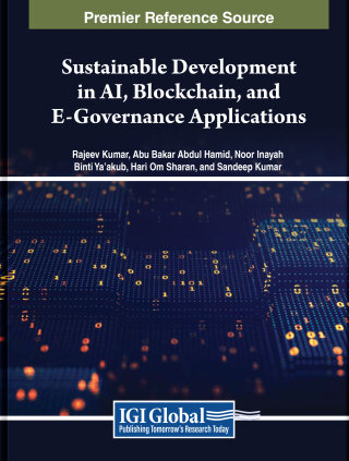 Cover image: Sustainable Development in AI, Blockchain, and E-Governance Applications 9798369317228
