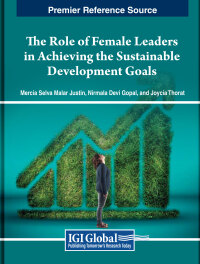 صورة الغلاف: The Role of Female Leaders in Achieving the Sustainable Development Goals 9798369318348