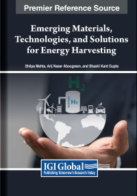 Imagen de portada: Emerging Materials, Technologies, and Solutions for Energy Harvesting 9798369320037