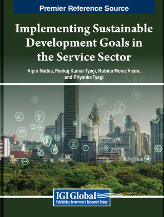 Titelbild: Implementing Sustainable Development Goals in the Service Sector 9798369320655
