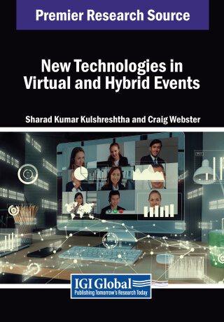 Cover image: New Technologies in Virtual and Hybrid Events 9798369322727