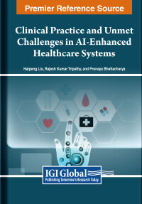 Imagen de portada: Clinical Practice and Unmet Challenges in AI-Enhanced Healthcare Systems 9798369327036