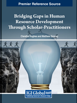 Imagen de portada: Bridging Gaps in Human Resource Development Through Scholar-Practitioners 9798369337912