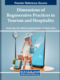 Omslagafbeelding: Dimensions of Regenerative Practices in Tourism and Hospitality 9798369340424