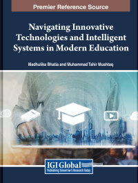 Cover image: Navigating Innovative Technologies and Intelligent Systems in Modern Education 9798369353707