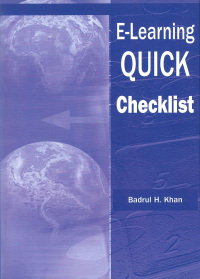 Cover image: E-Learning QUICK Checklist 9781591408123