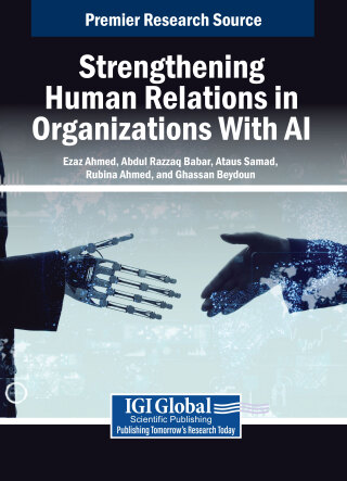 Cover image: Strengthening Human Relations in Organizations With AI 9798369365076