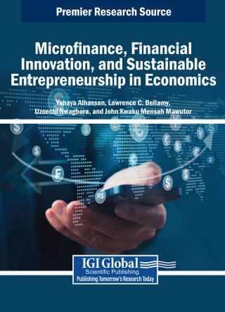 Cover image: Microfinance, Financial Innovation, and Sustainable Entrepreneurship in Economics 9798369366226