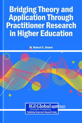 Imagen de portada: Bridging Theory and Application Through Practitioner Research in Higher Education 9798369371428