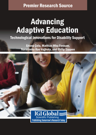 Cover image: Advancing Adaptive Education: Technological Innovations for Disability Support 9798369382271